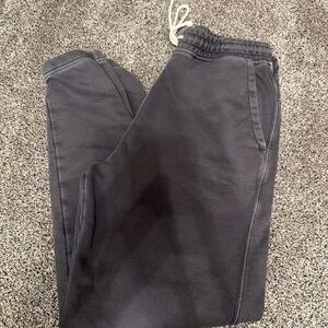 American Eagle Outfitters Charcoal Black Jogger Pants